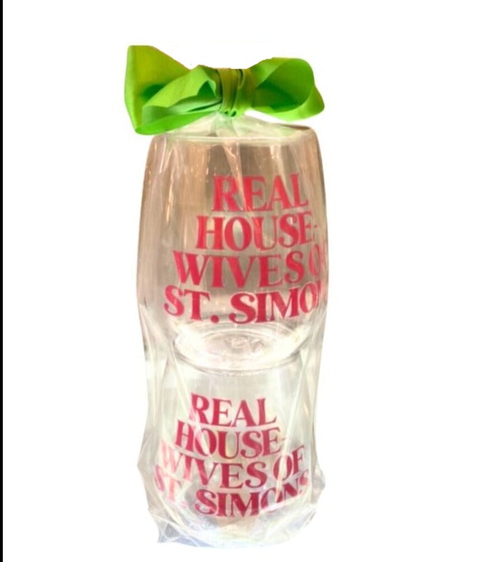 Real Housewives of St. Simons Shatterproof Cups (set of 2)