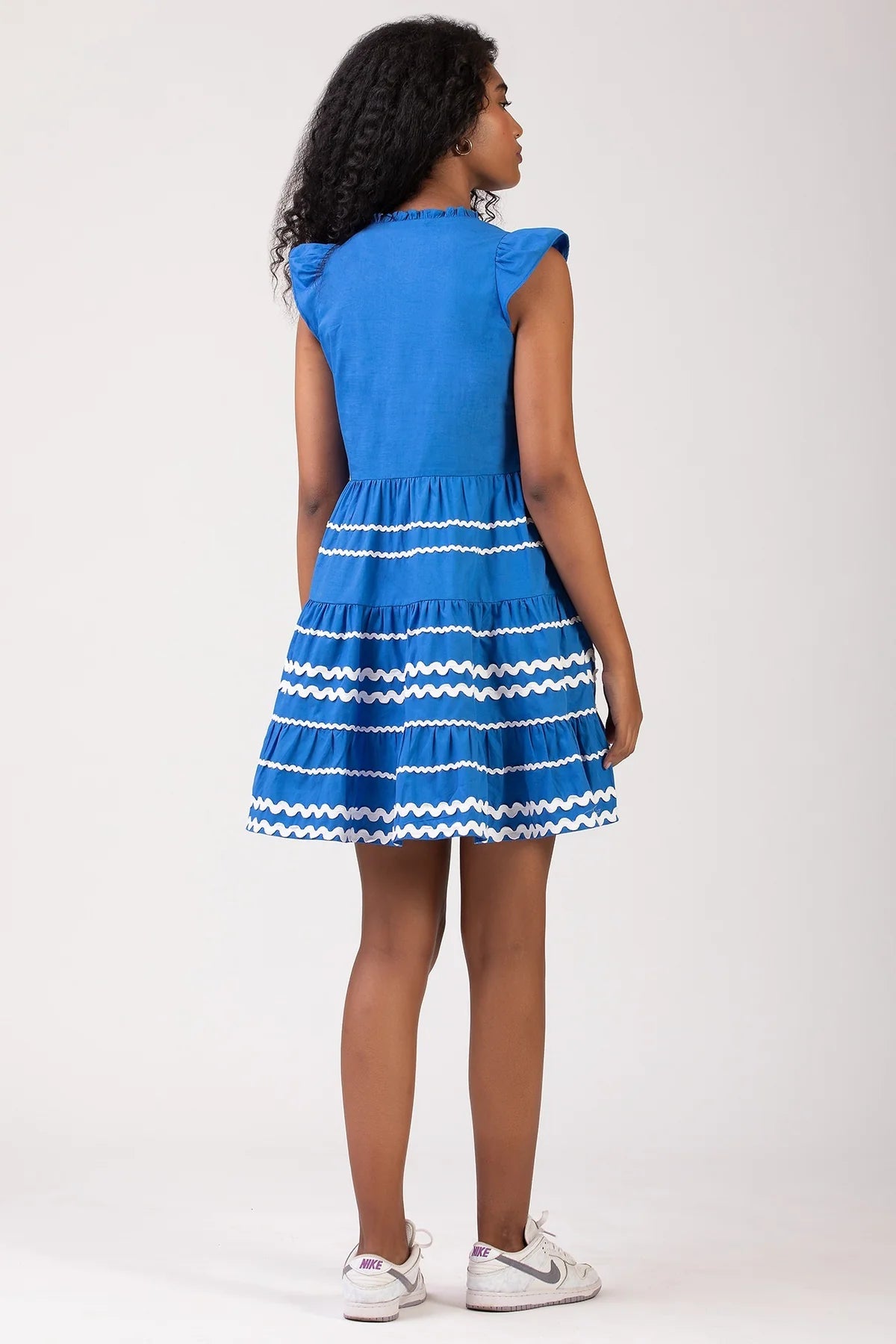 Celina Moon Floss Mini Dress - Blue