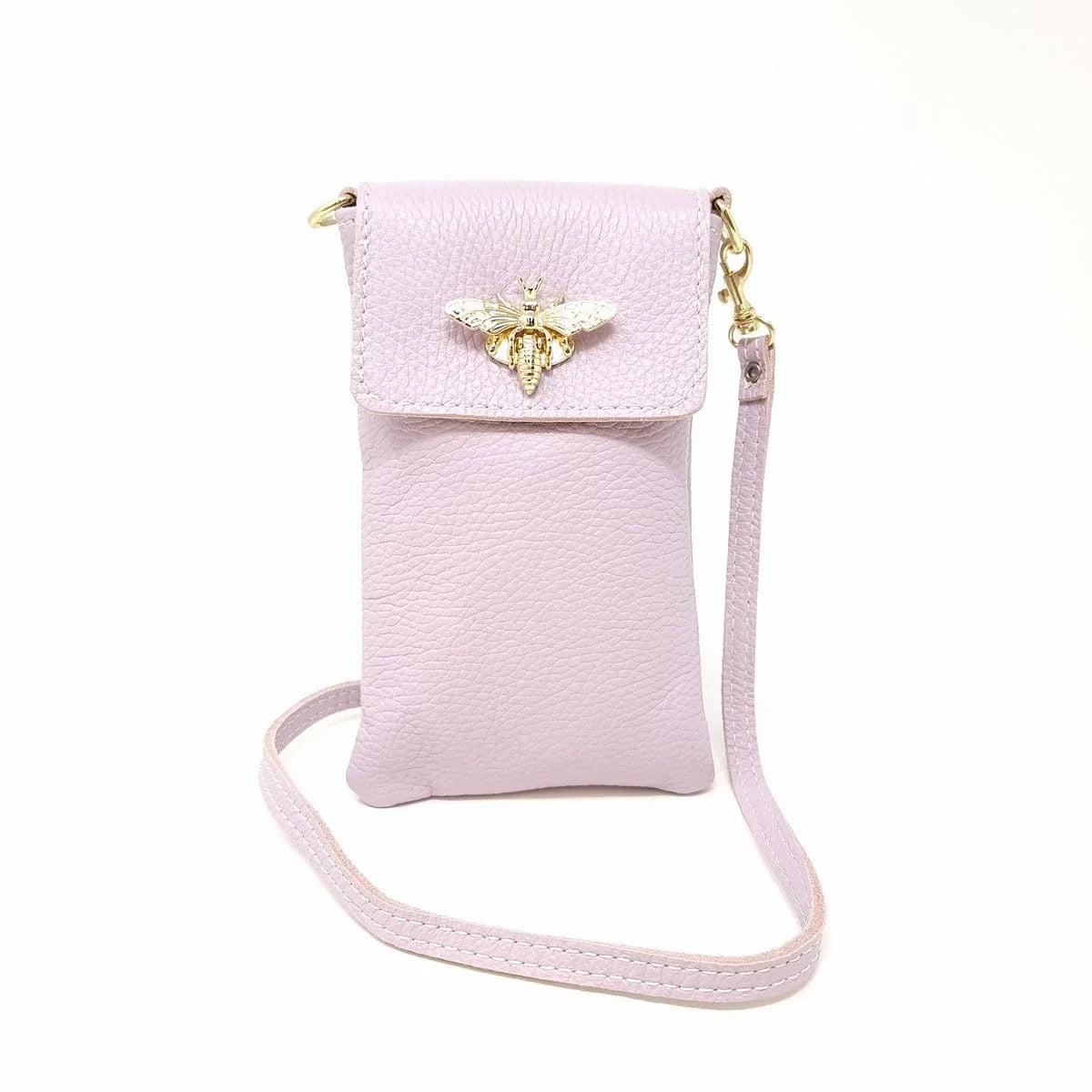 Leather Cellphone Bee Purse - (ten colors)