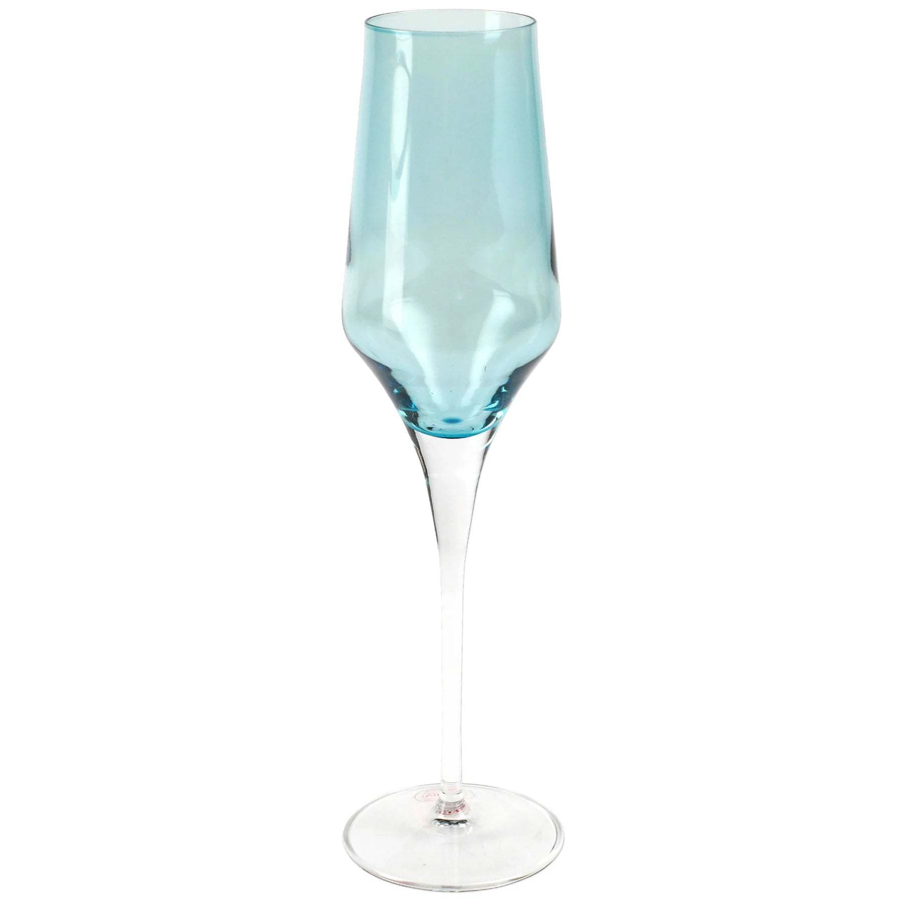 Vietri Contessa Champagne Glass - (five colors)