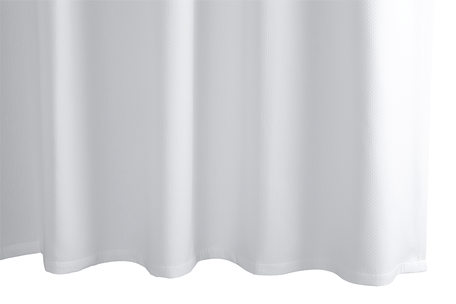 Matouk Diamond Pique Shower Curtain - (two sizes)