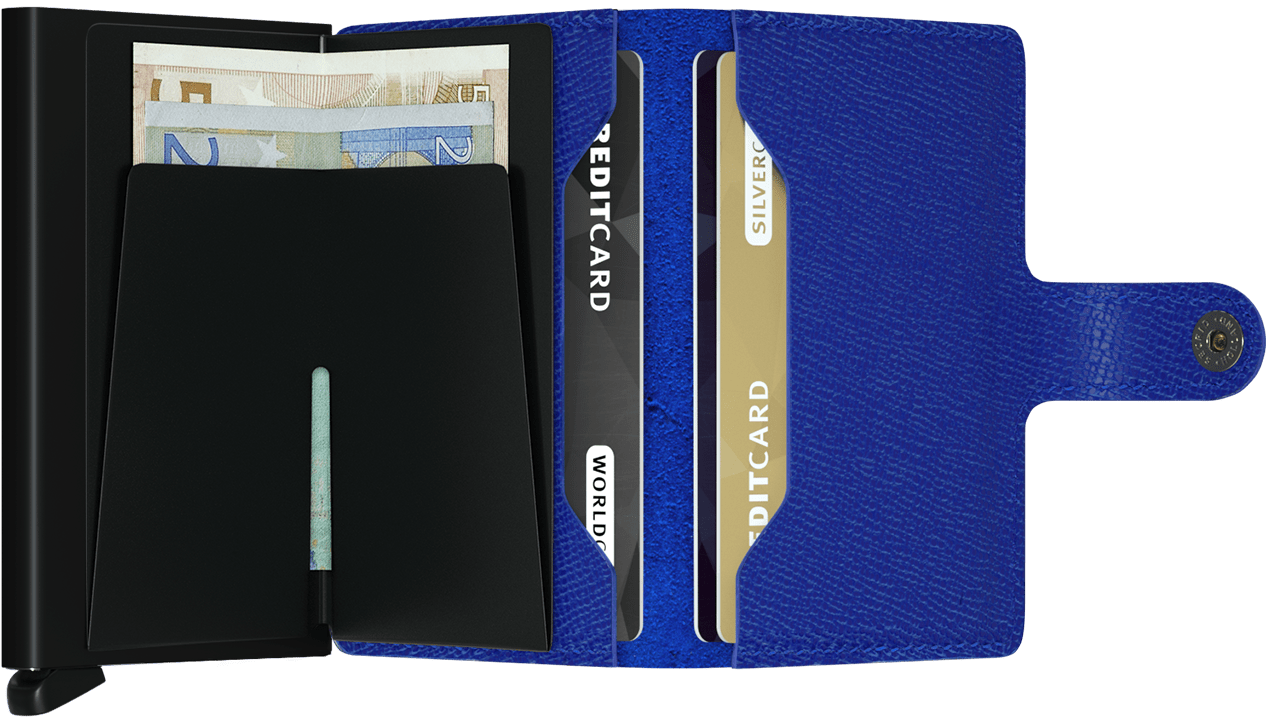 Secrid Leather Crisple Mini Wallet  - (6 colors)