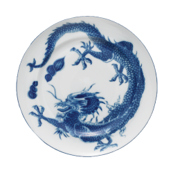 Mottahedeh Blue Dragon Dessert Plate