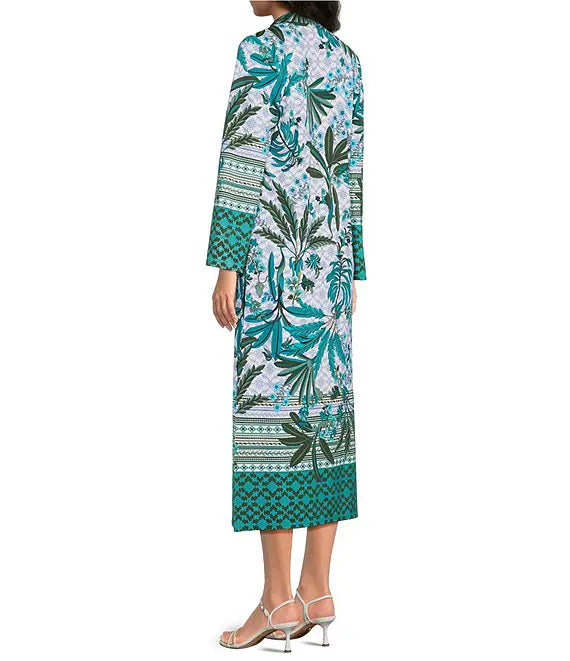 Jude Connally Devon Dress | Palm Royale Loden