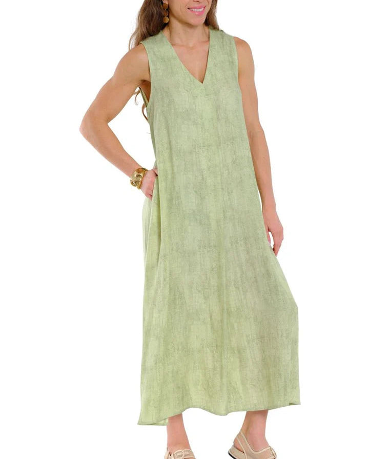 Amelia Dress - Lime