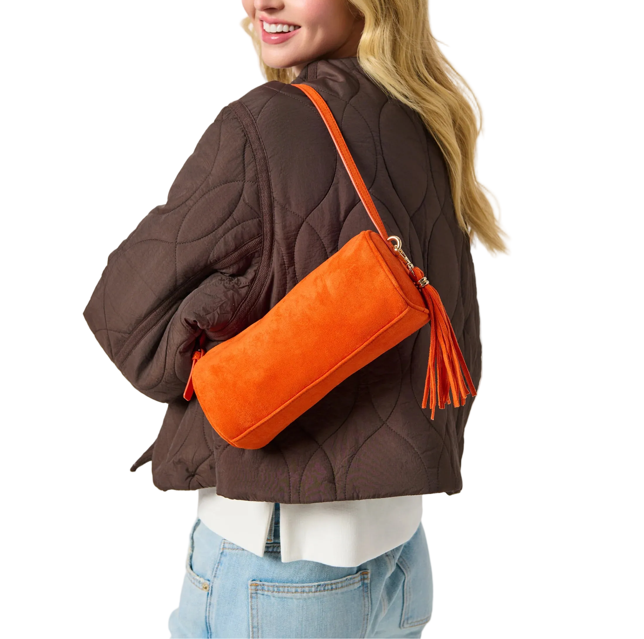 Kylie Barrel Shoulder Bag | Multiple Colors