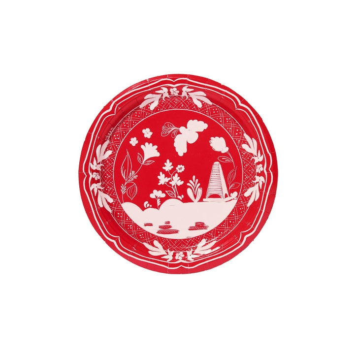 Ginori-like 6" Paper Plates