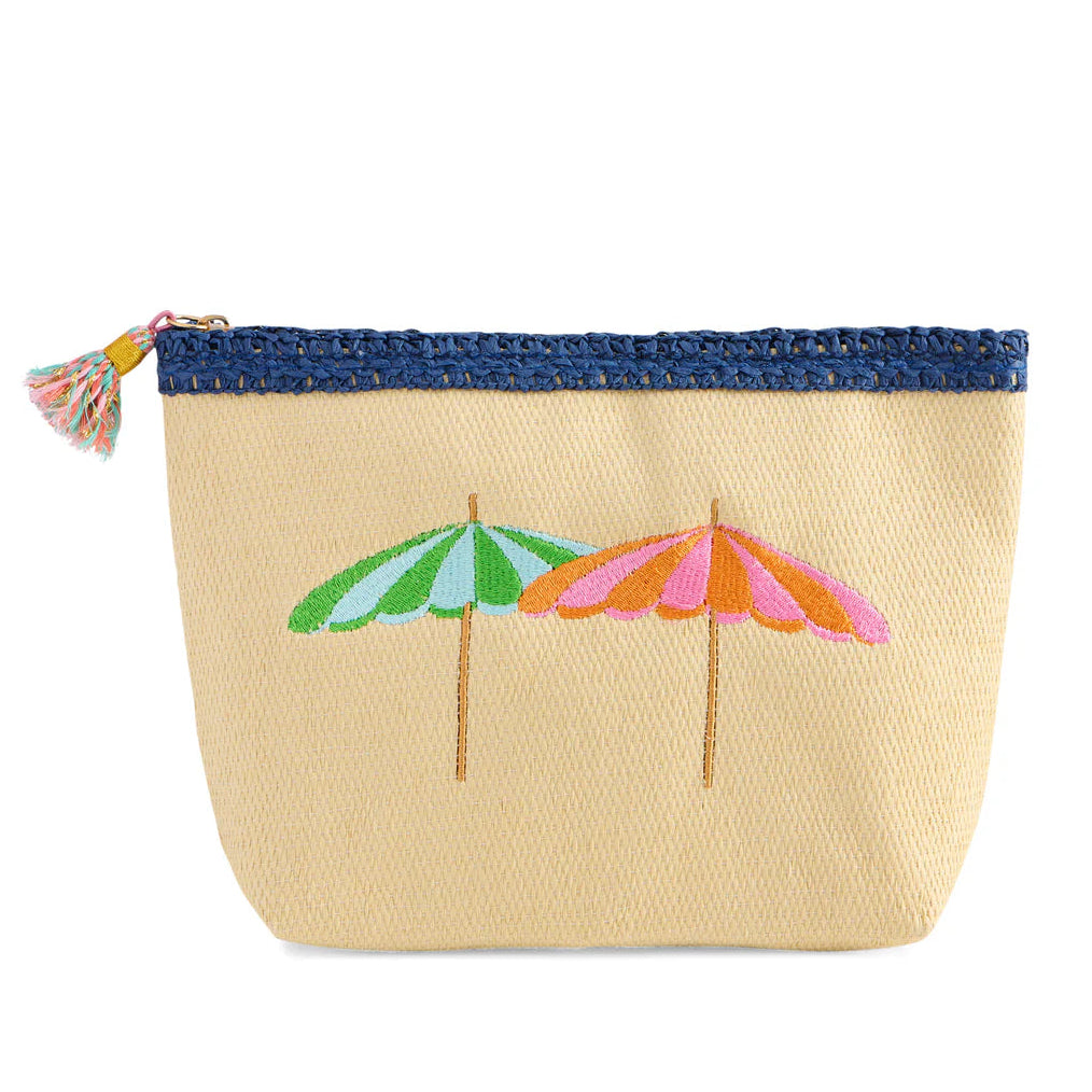 Capri Zip Pouch - Natural