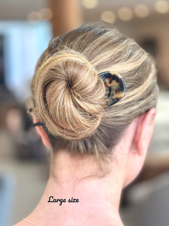 Large Milla Chignon  Stick Italian Acetate - 3 Colors