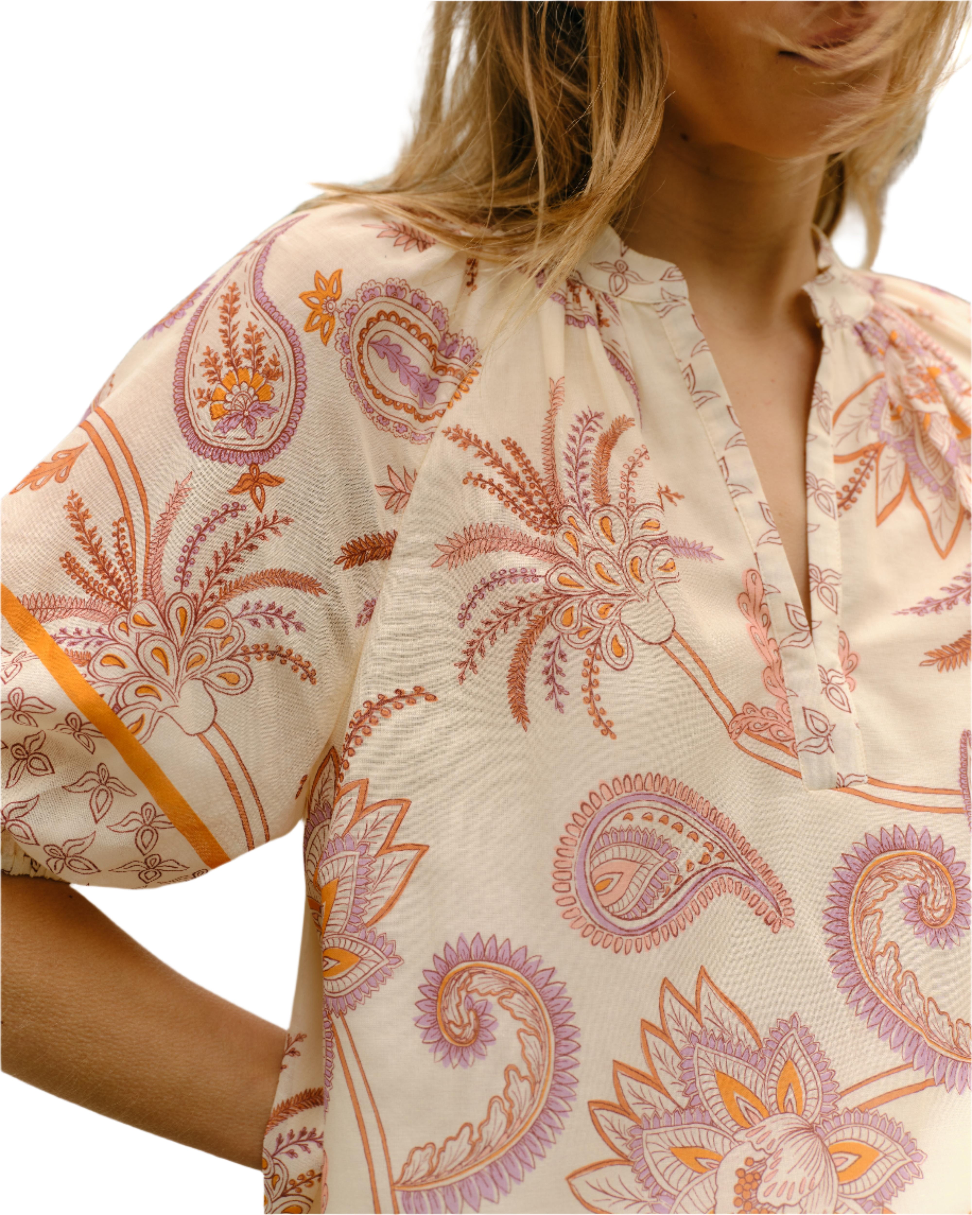 Cartolina Sandra Top-Rosecliff Garden