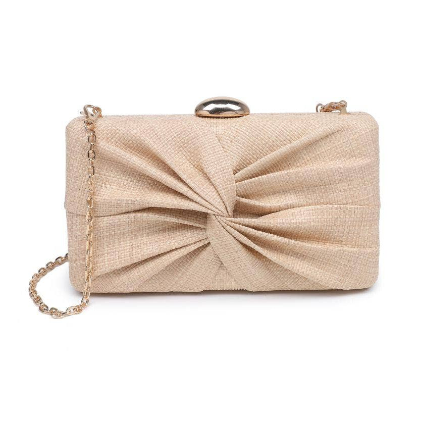 Serenity Evening Bag: Natural