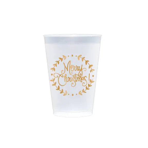 Christmas Wreath Frost Flex Cups