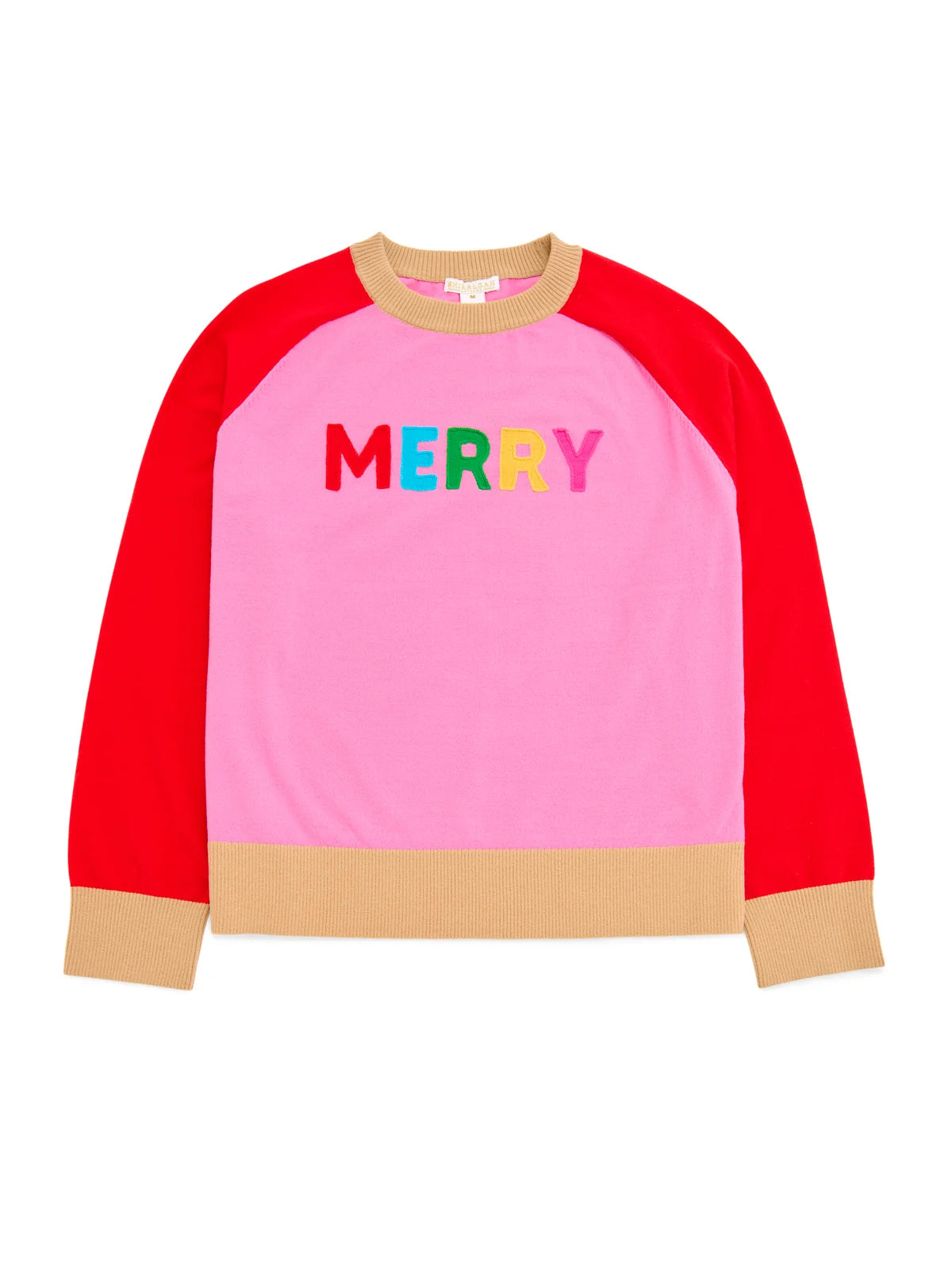 "Merry" Lightweight Boxy Sweater | Pink