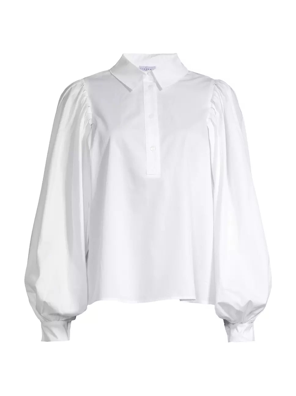 Harshman Lois Popover Shirt - White