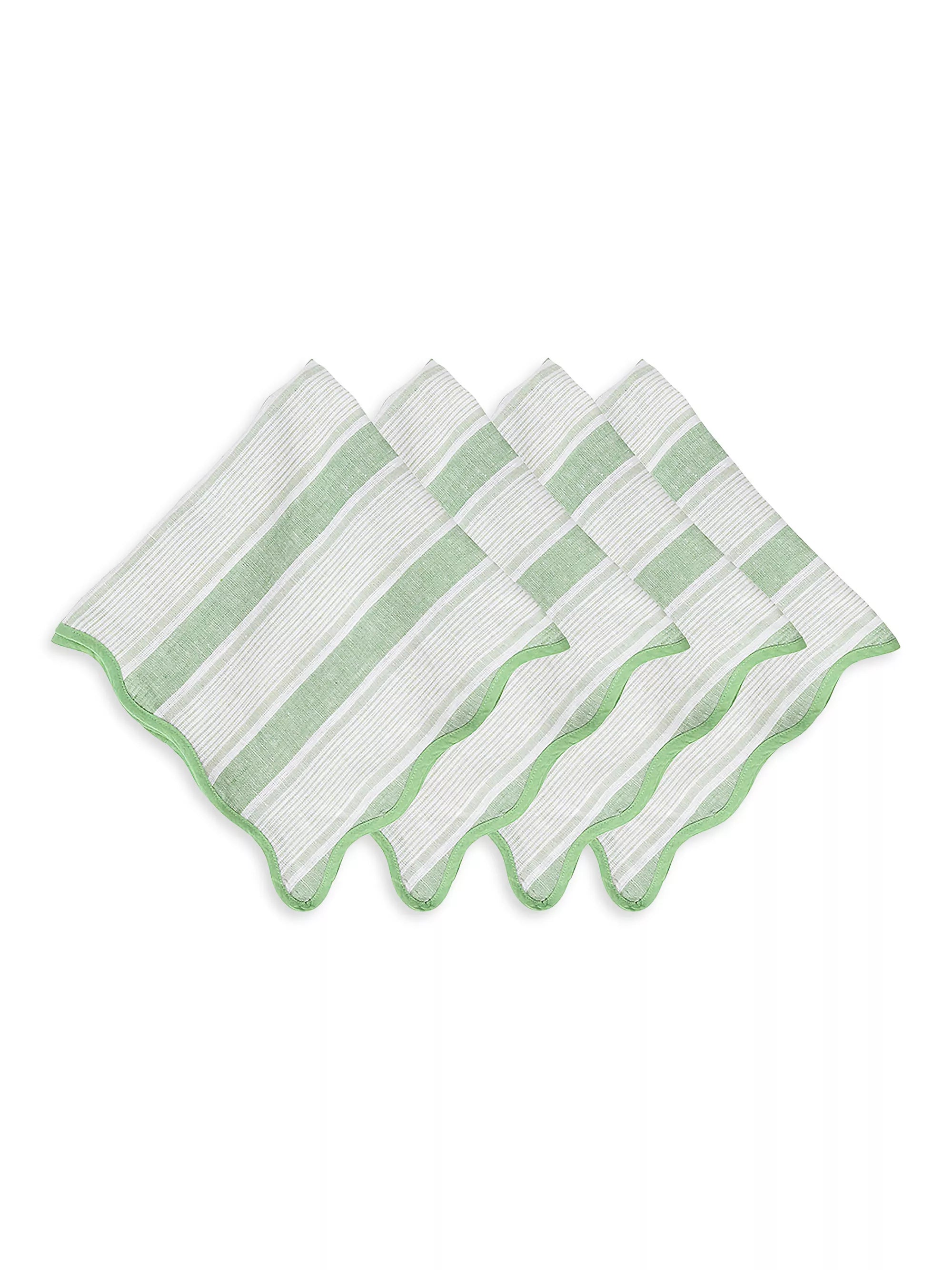 Juliska Seagrass Cabana Stripe Napkins - Set/4
