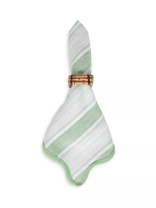 Juliska Seagrass Cabana Stripe Napkins - Set/4