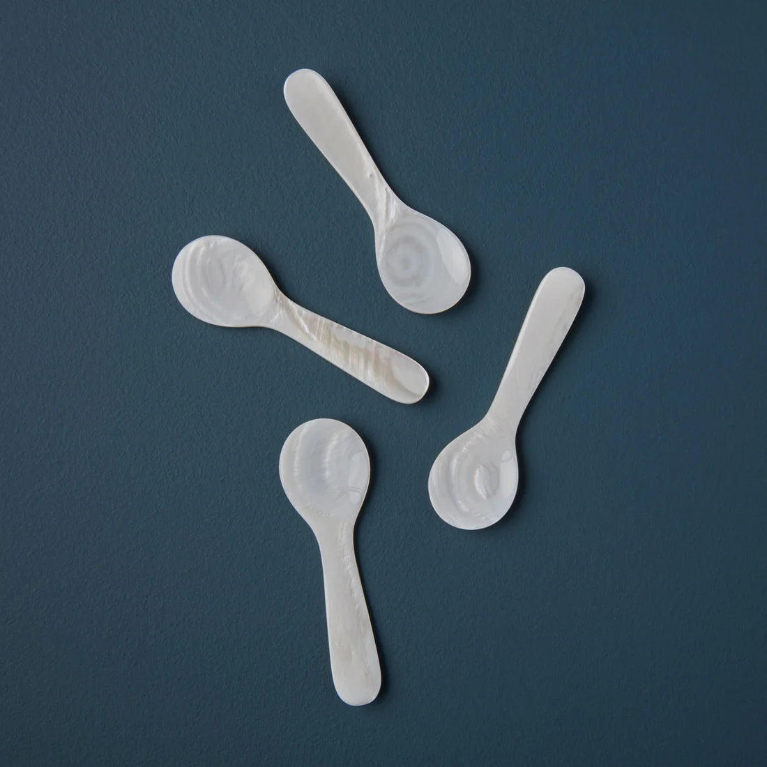 Seashell Spoons, Small Set of 4