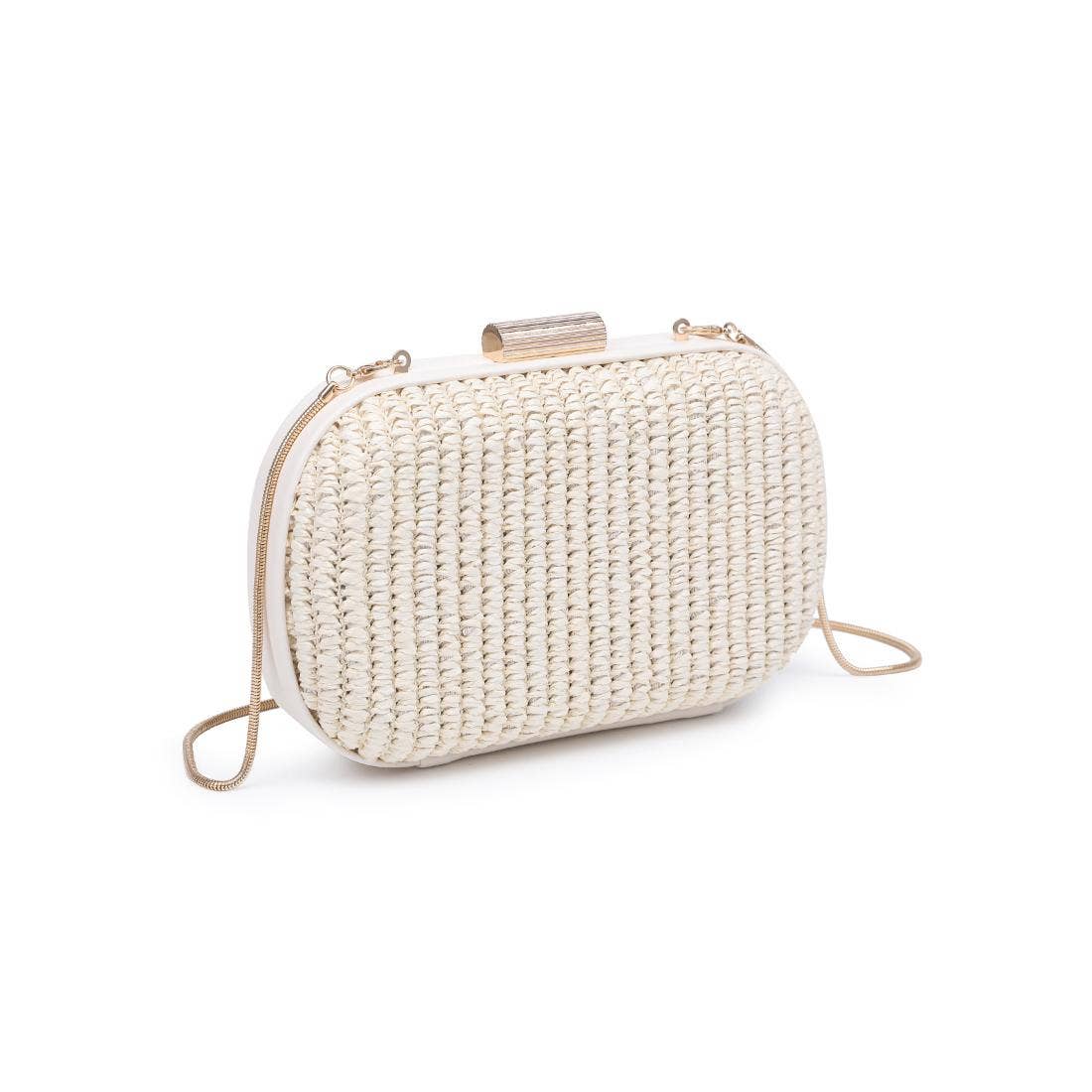 Alix Evening Bag - Natural
