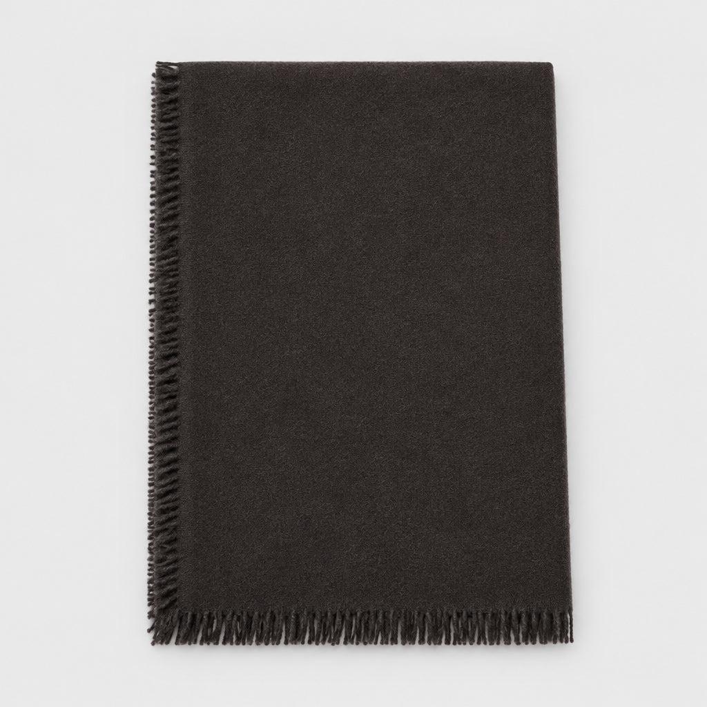 Handwoven Heavy Weight Cashmere Scarf 28" x 74" - 2 Colors