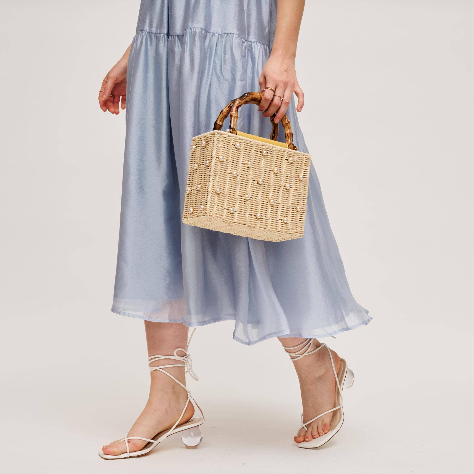 Maxie Evening Bag - Natural