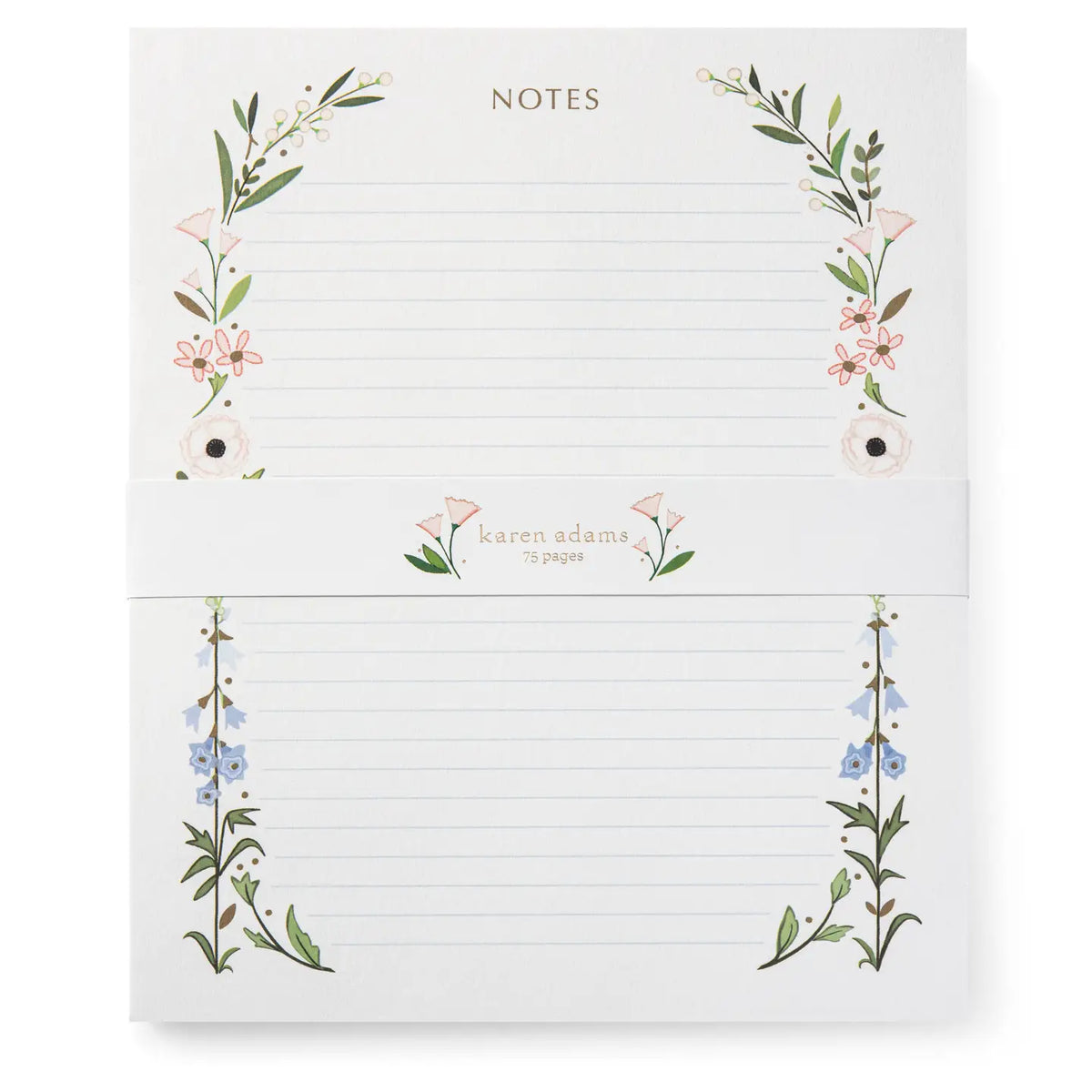 Garden Note Pad — Two Friends