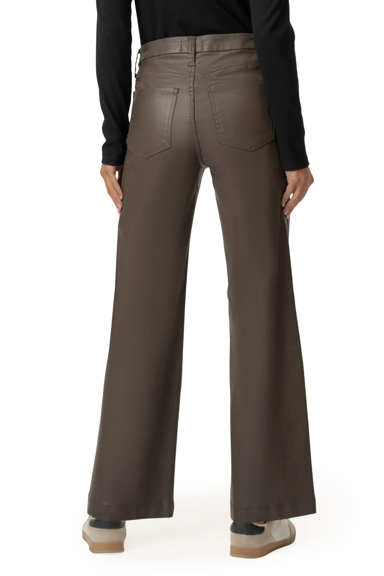 Kut From the Kloth Meg High Rise Fab Ab Wide Leg Wide Hem | Toffee
