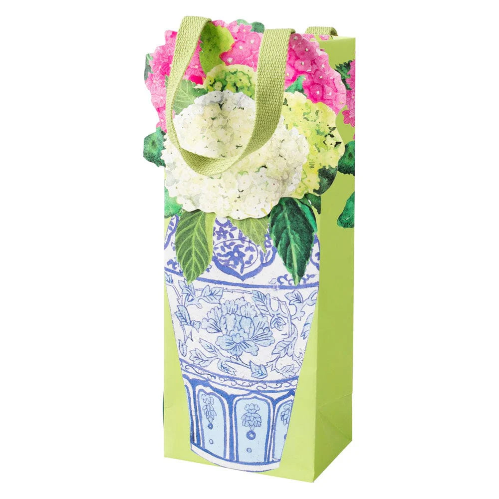 Hydrangea Summer Bottle Bag
