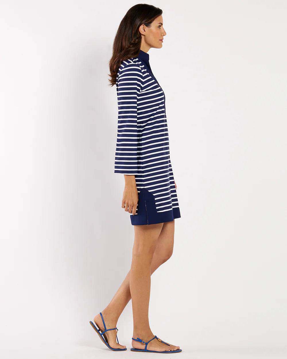 Jude Connally Kate Dress - Everyday Stripe - Navy/White