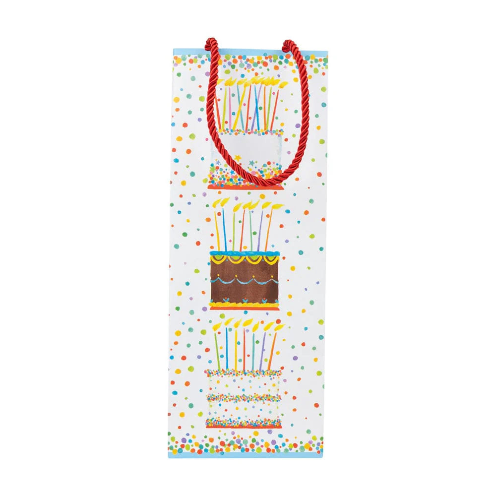 Birthday Cake Wine & Bottle Gift Bags