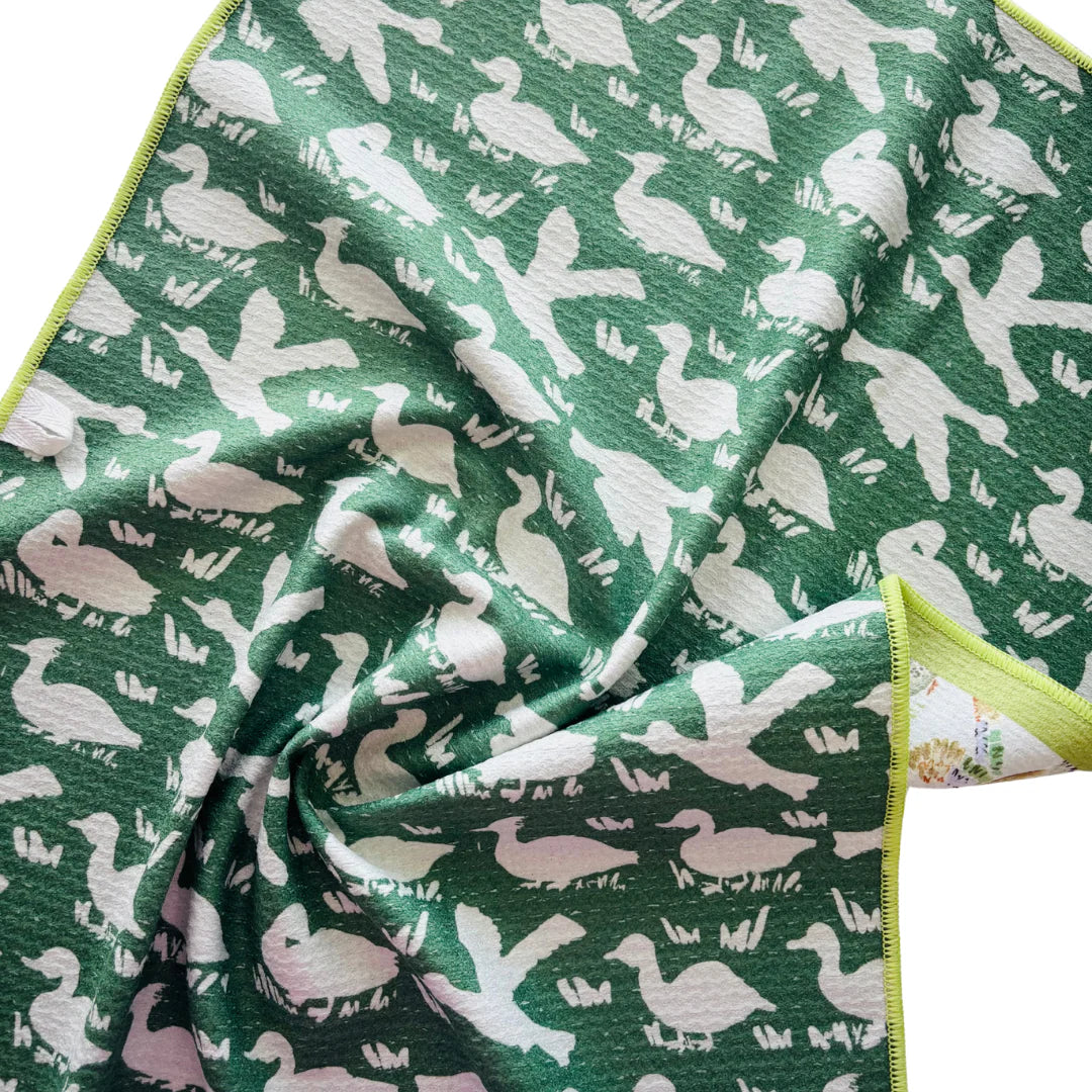 Duck, Duck Double Sided Tea Towel