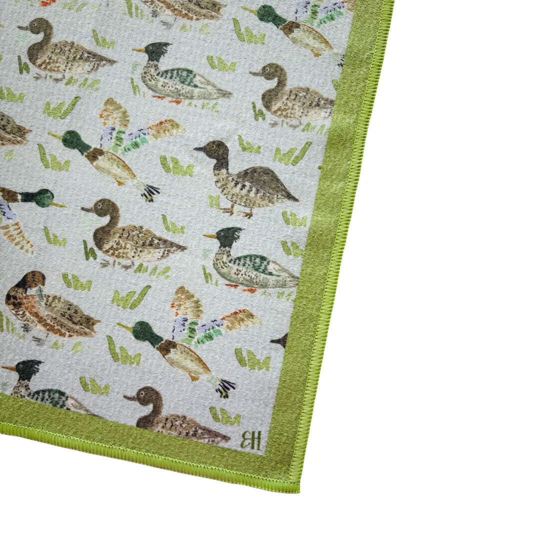 Duck, Duck Double Sided Tea Towel