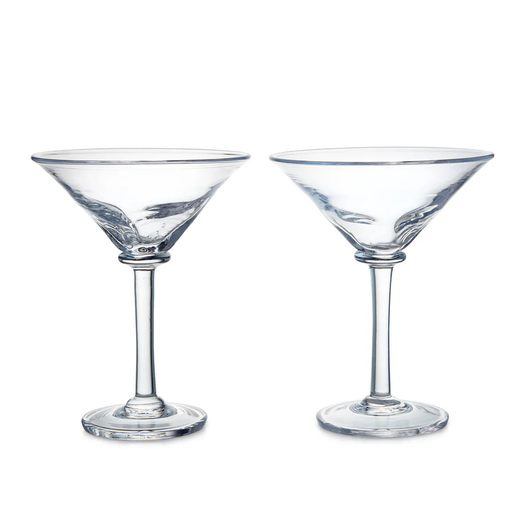 Simon Pearce Woodbury Martini in Gift Box | Set of 2