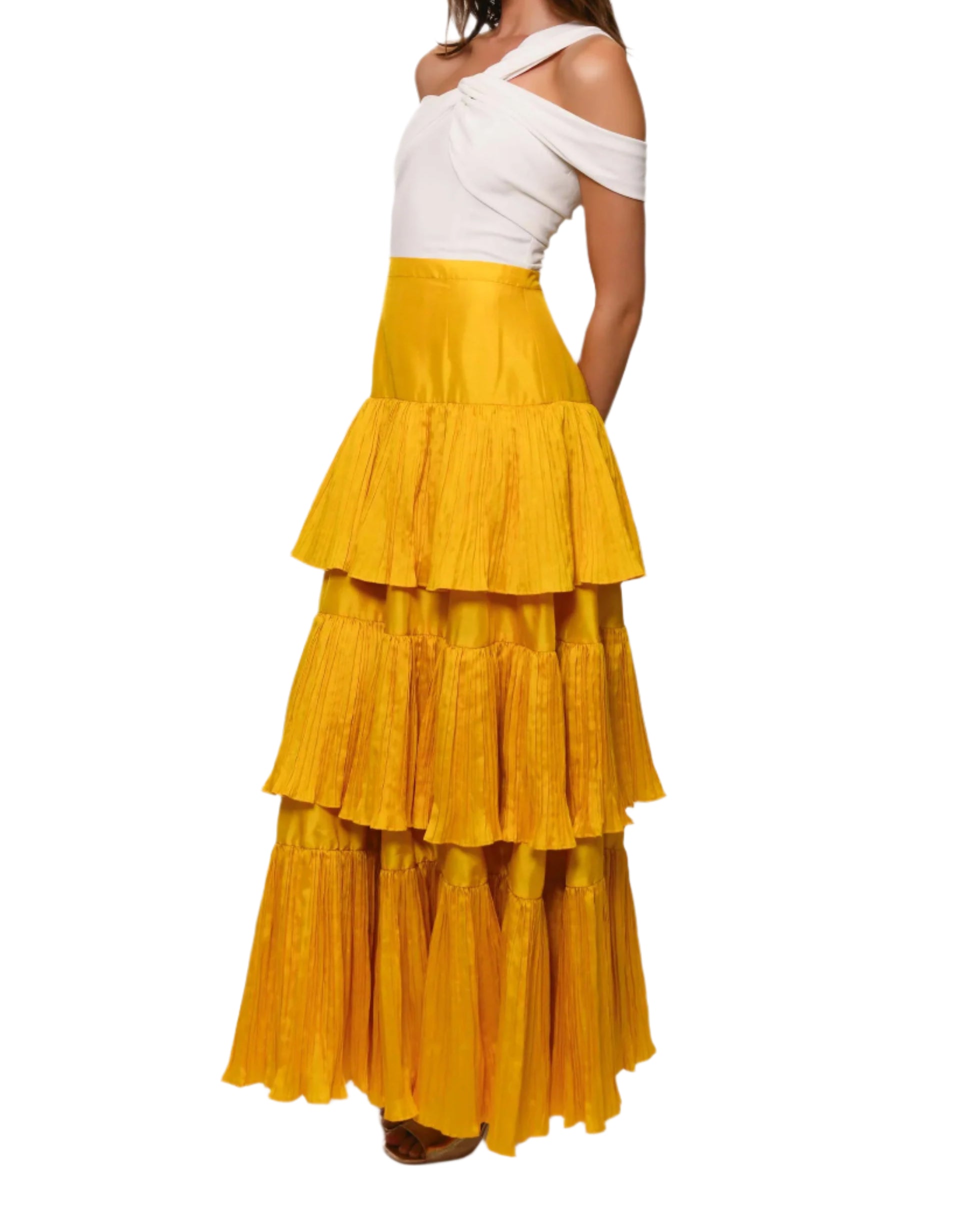 Rhea Dress - Yellow
