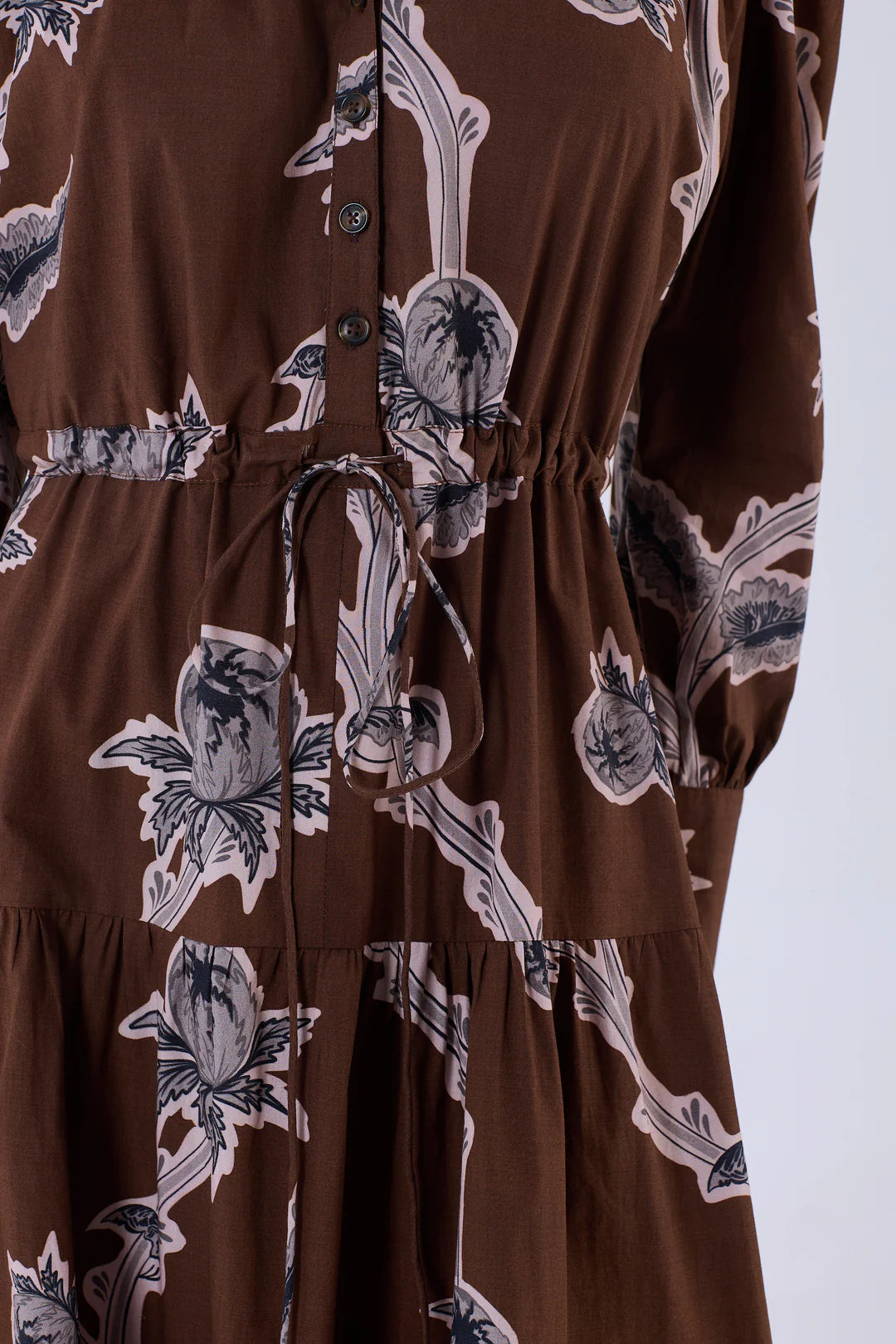 Beyond by Vera Sissi Dress - Woodlands Brown