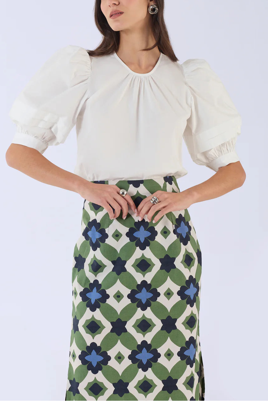 Beyond by Vera Lilly Top - White