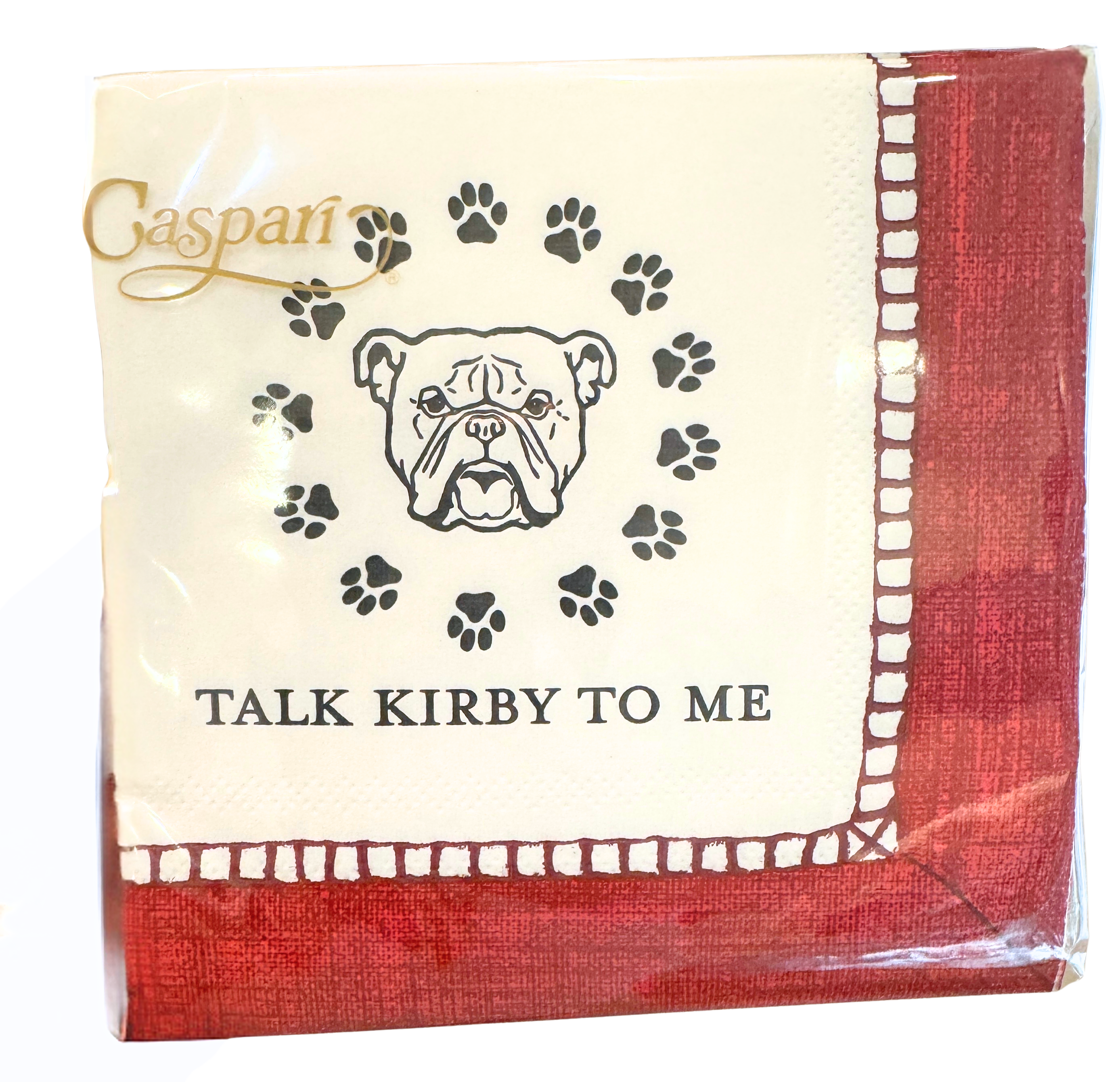 Bulldog Cocktail Napkins - 6 Variants