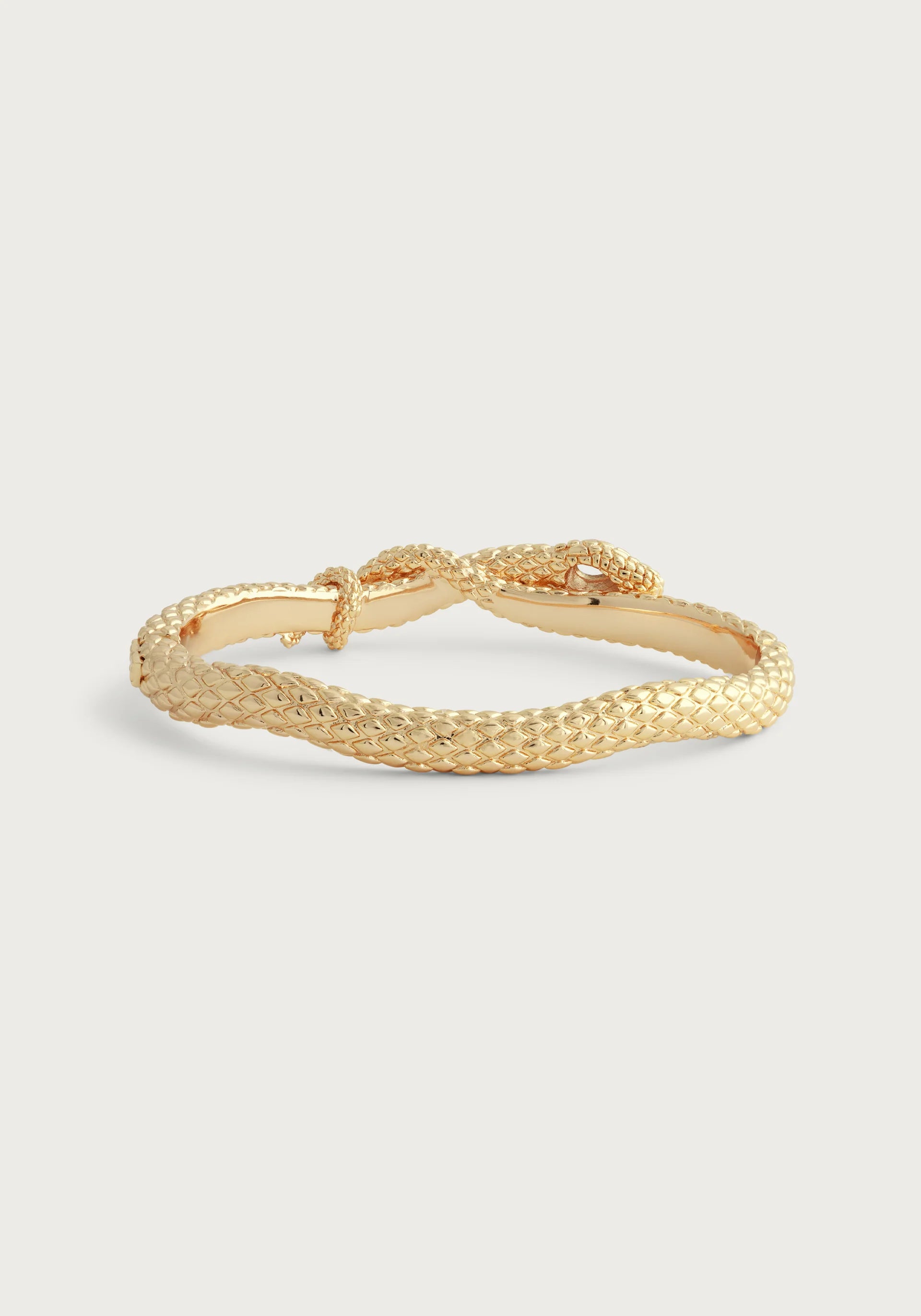 Anabel Aram Serpent Hinged Bangle