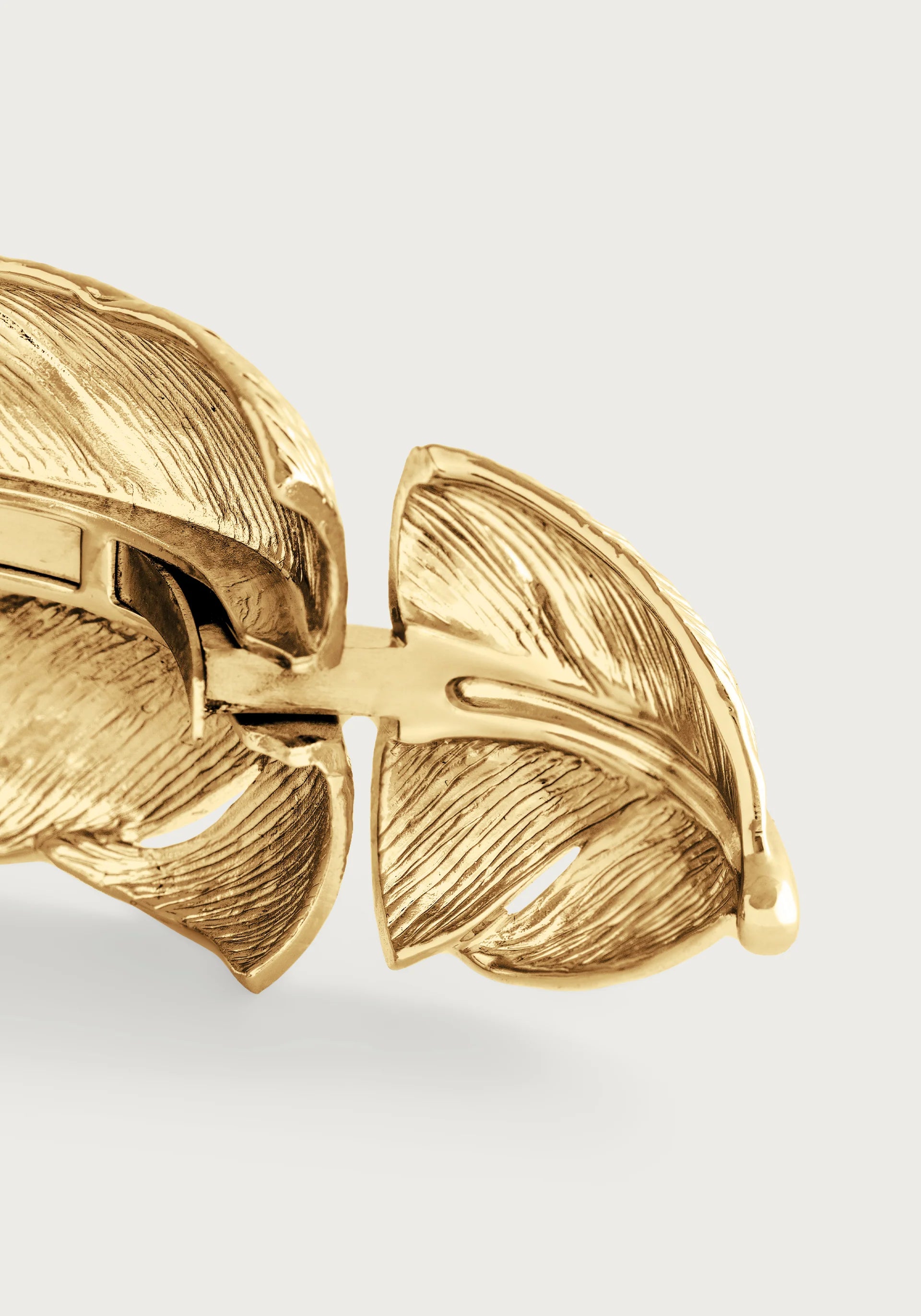 Anabel Aram Feather Wide Cuff