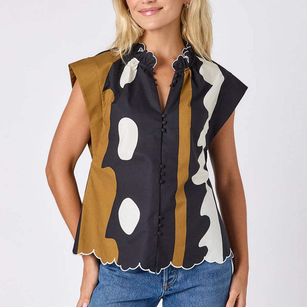 Crosby by Mollie Burch Fritzy Top | Wild Line