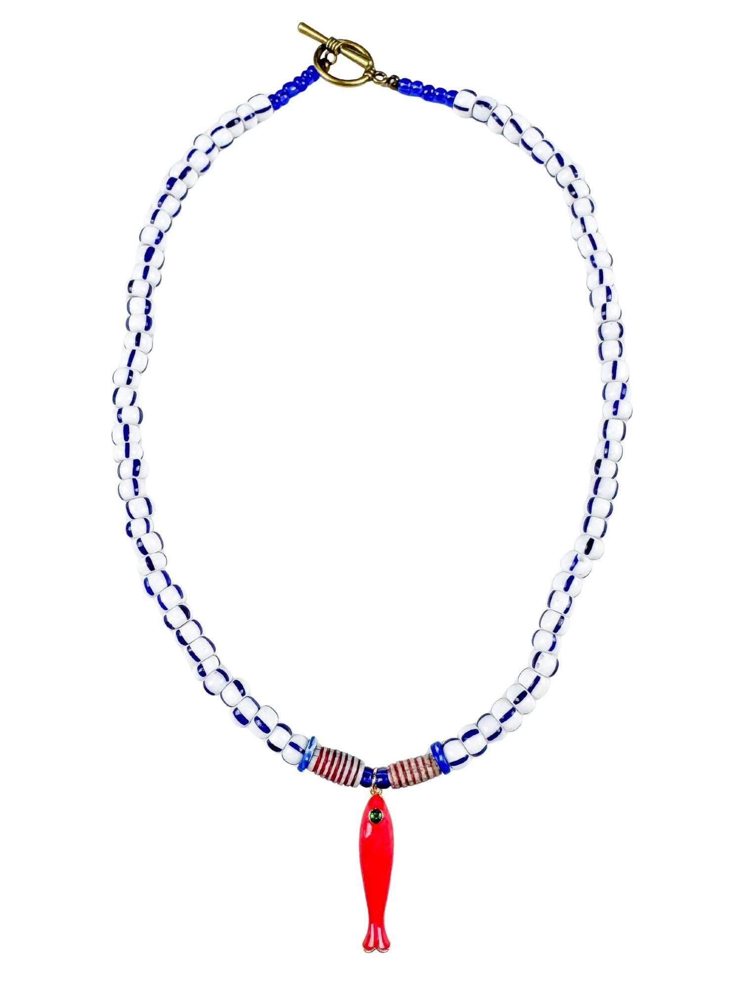 Thin Fish Necklace | Cape Cod: 16"