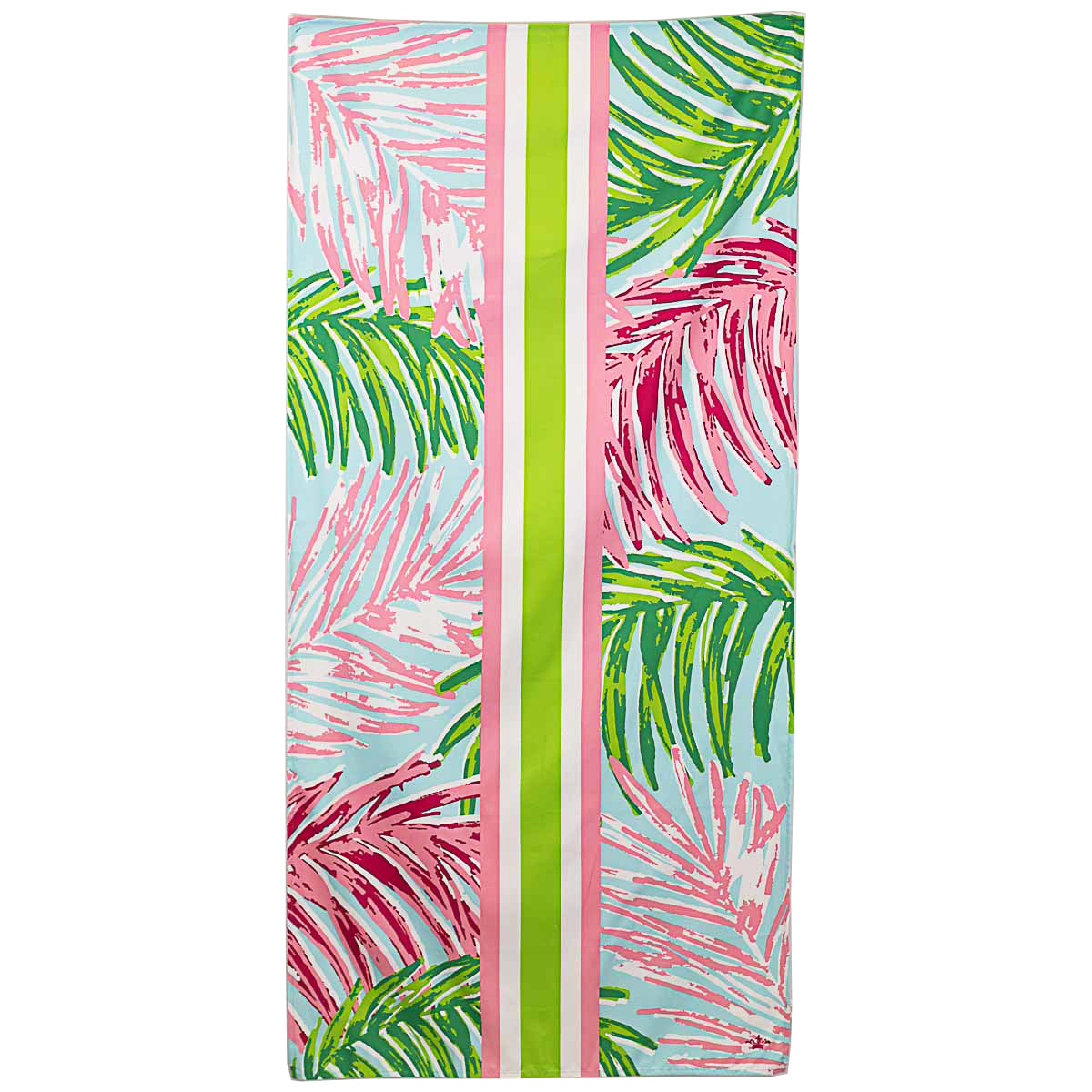 Veracruz Palm Beach Towel - Aruba Blue/Lime/Hot Pink