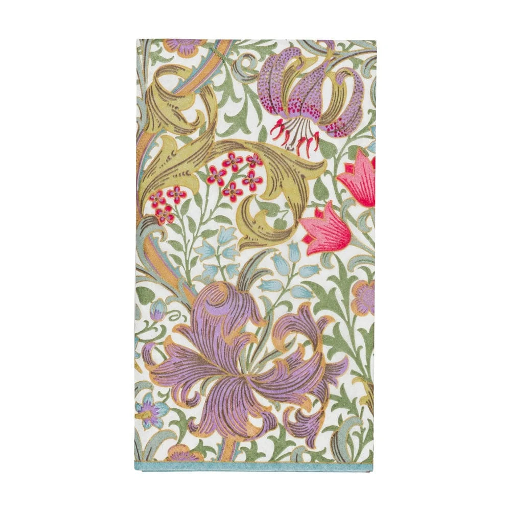 Golden Lily - Ivory Napkin | Cocktail and Guest