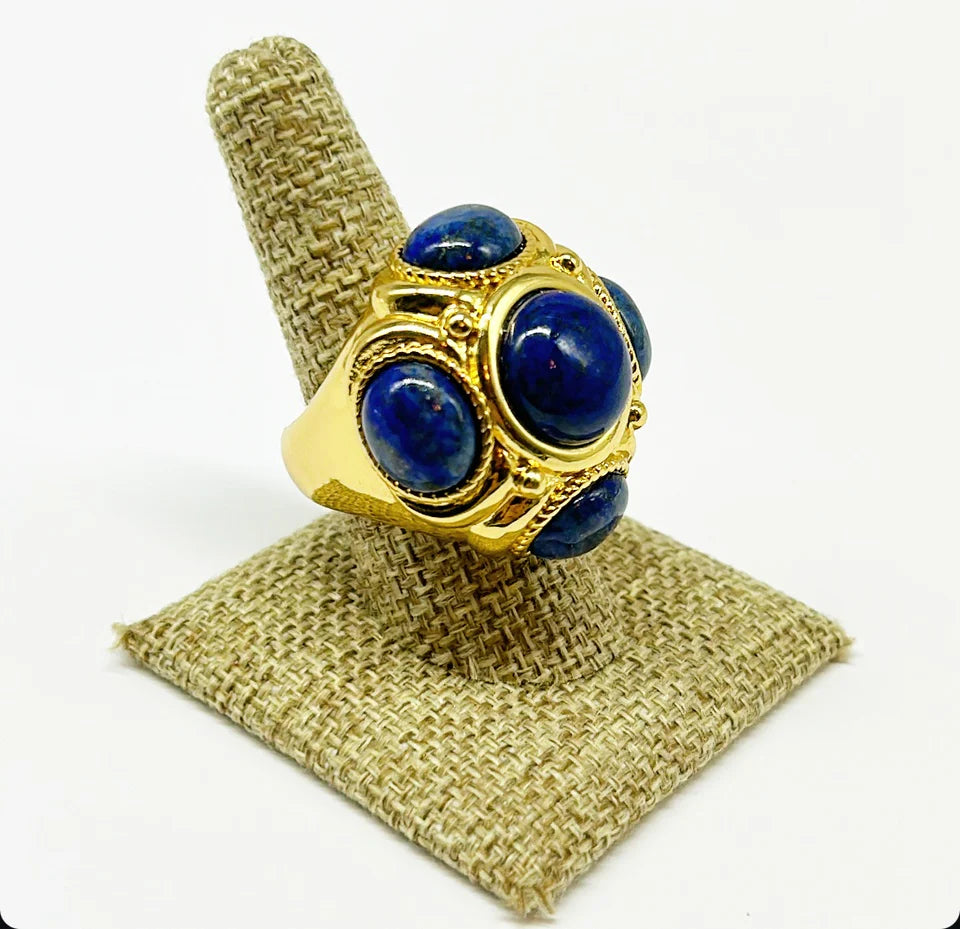 Parker Kennedy "The Marge" - Lapis Cocktail Ring