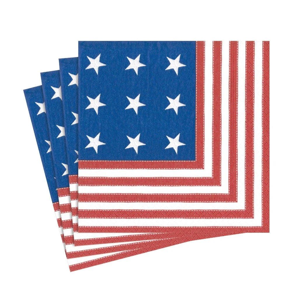 Star Spangled Cocktail Napkin