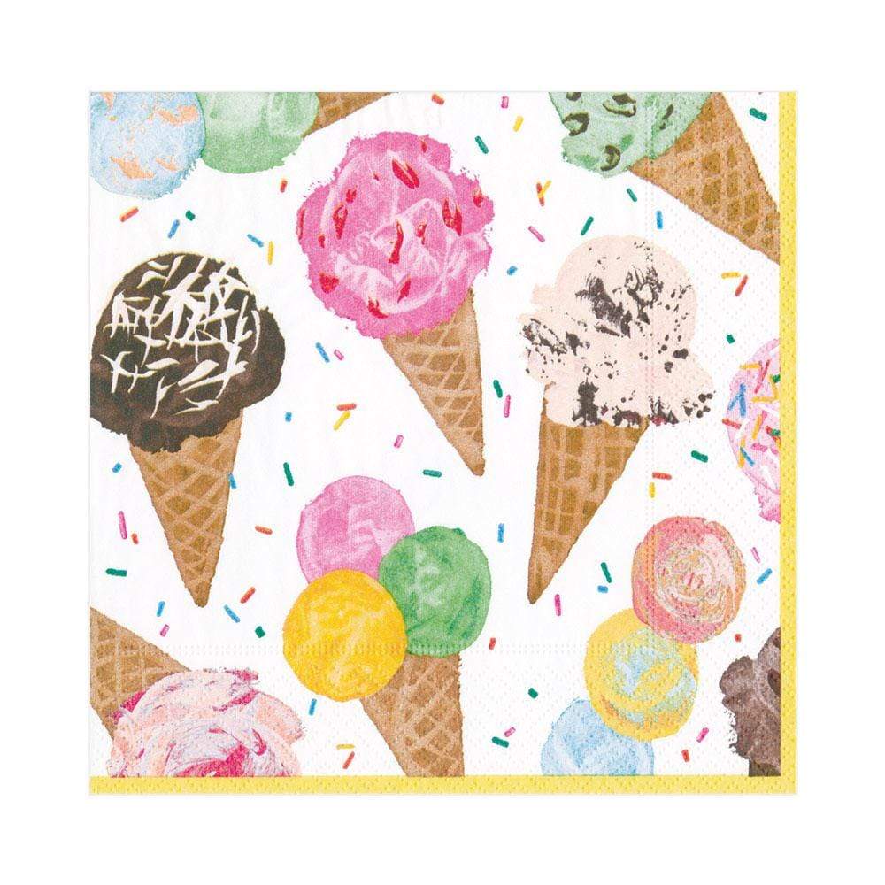 Caspari Scoop Cocktail Napkins