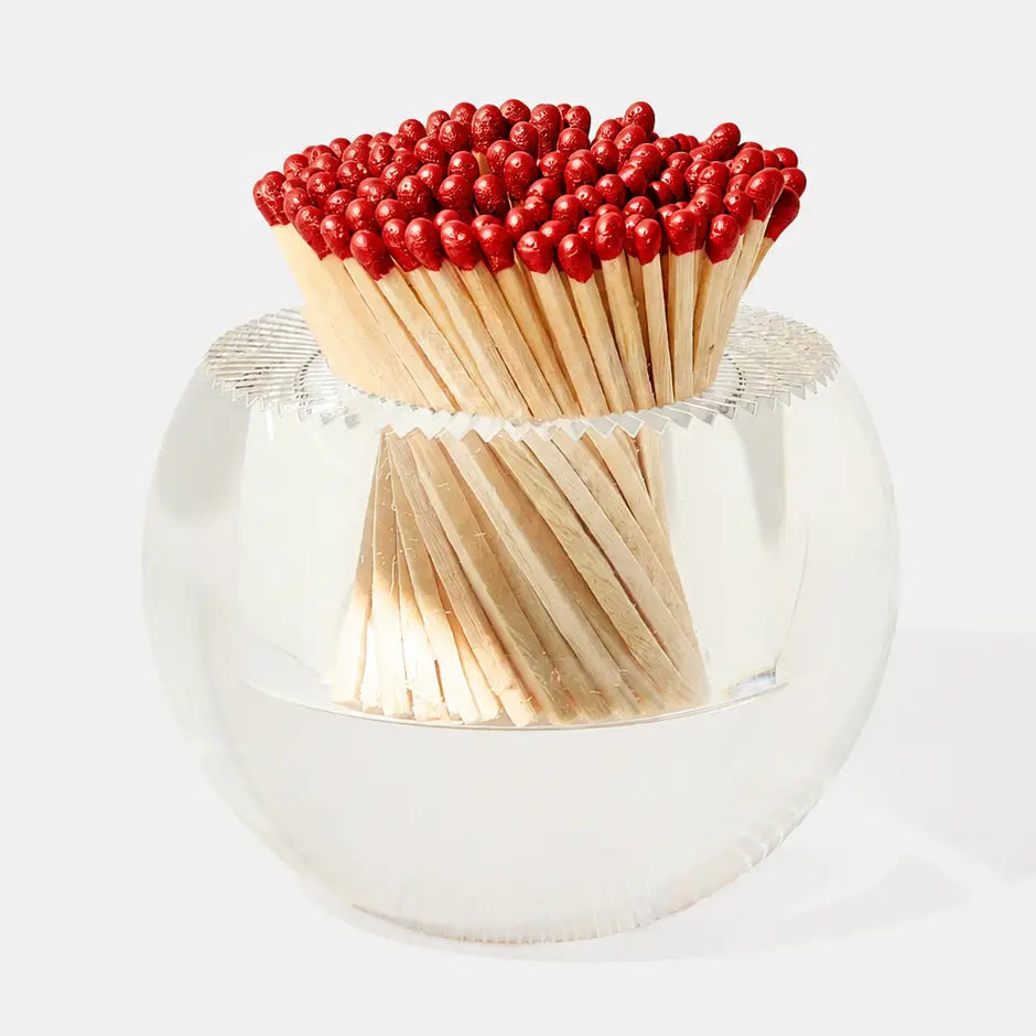 Tart Round Acrylic Match Striker - Multiple Colors
