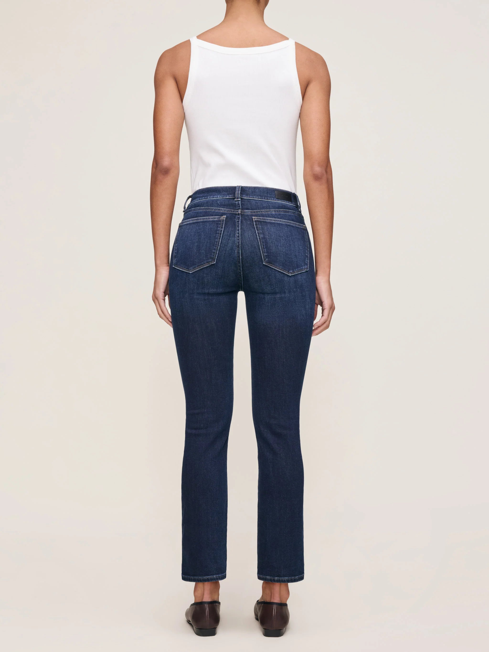 DL1961 Mara Straight: Mid Rise Instasculpt™ Ankle | Eastside