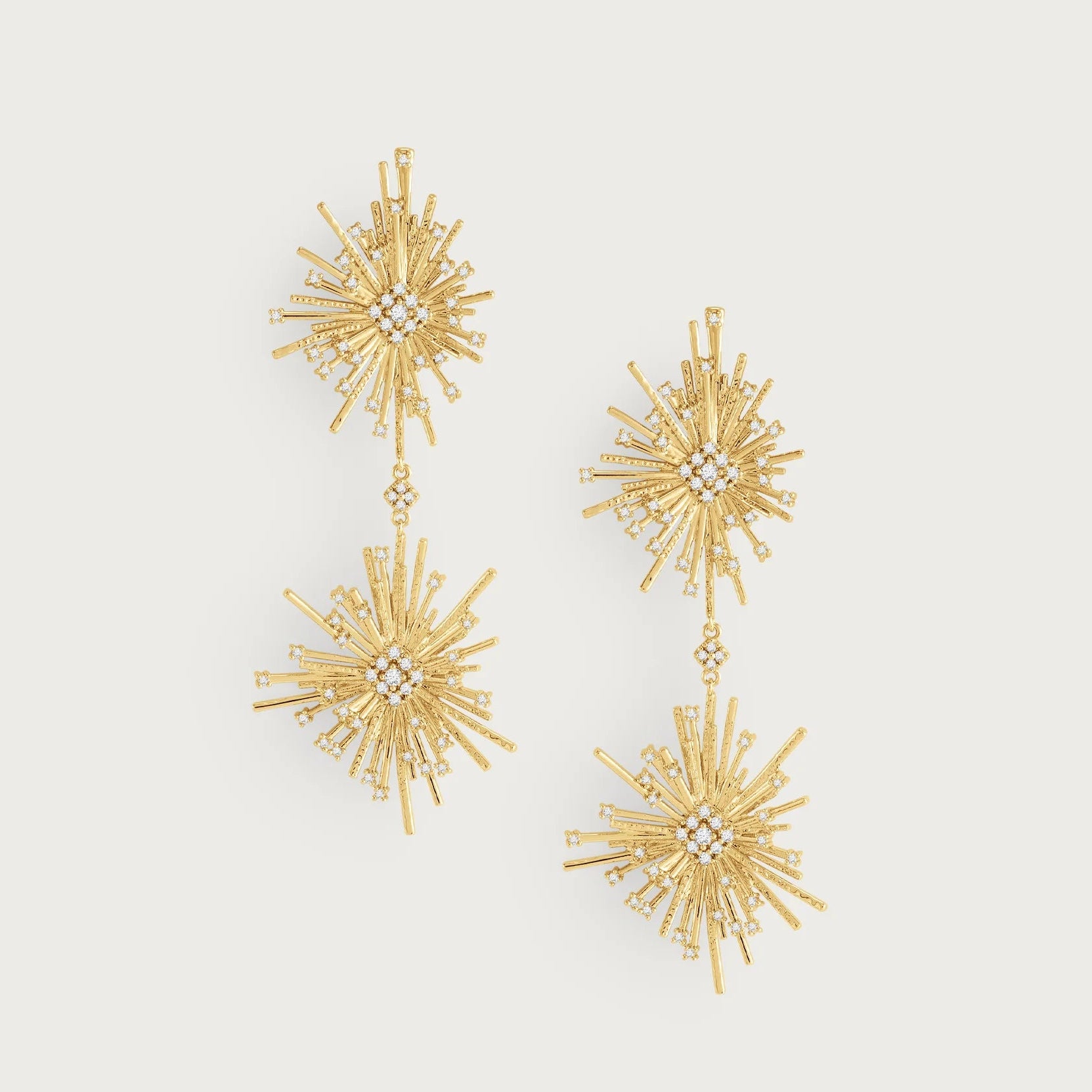 Anabel Aram Celeste Drop Earrings | Gold
