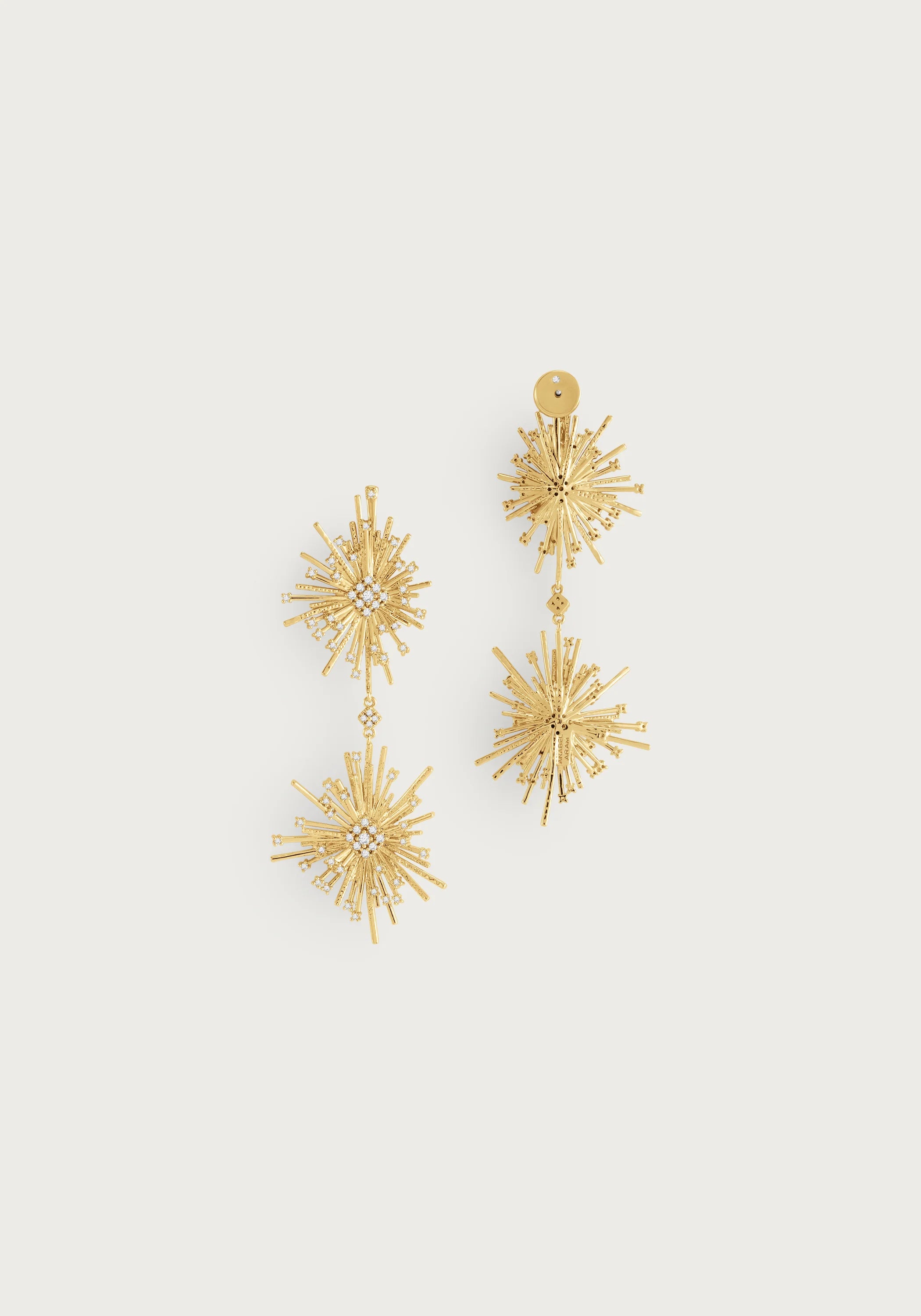 Anabel Aram Celeste Drop Earrings | Gold