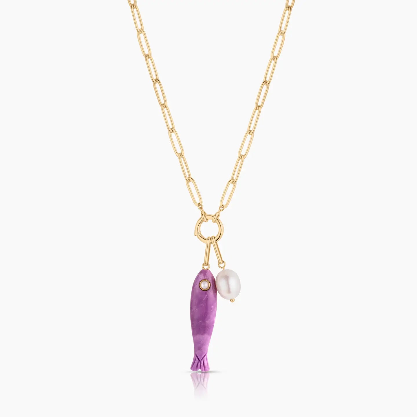 THATCH Fortuna Purple Mica Colette Necklace